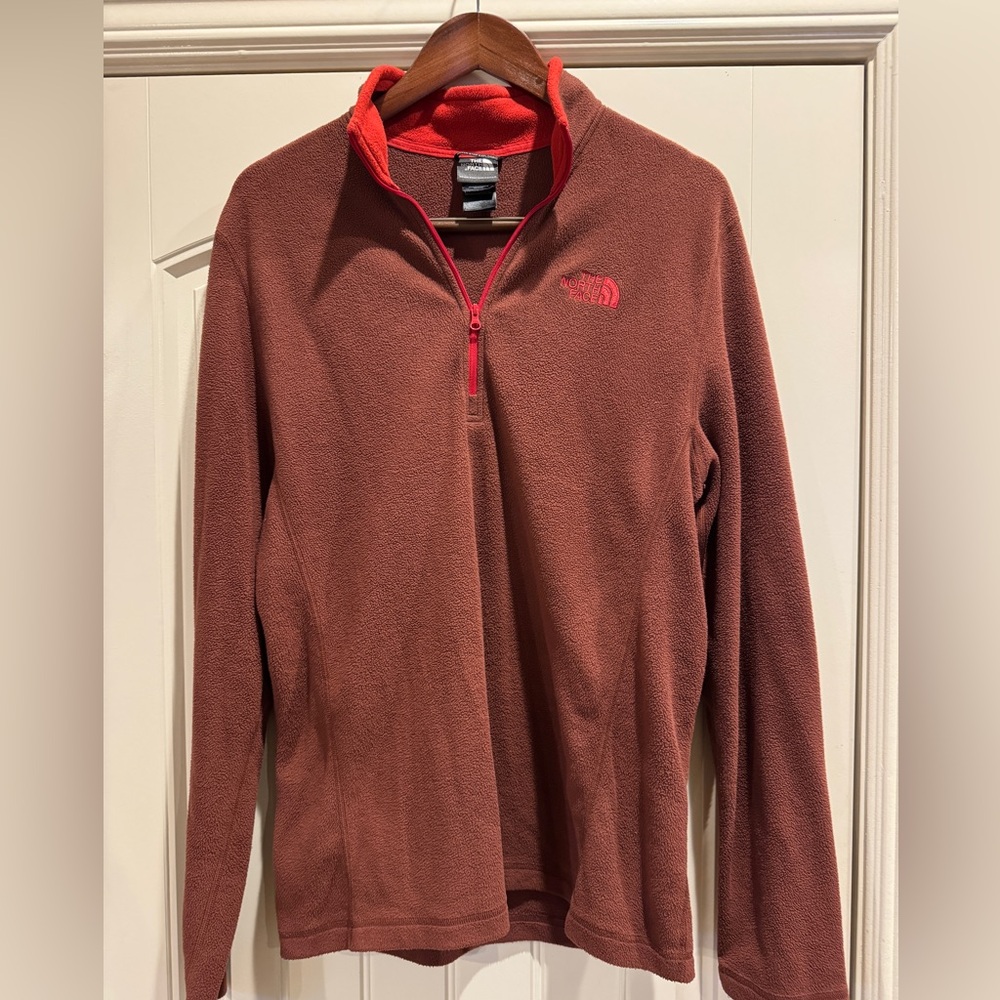North face quarter zip